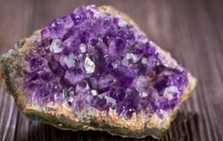Géode d'améthyste