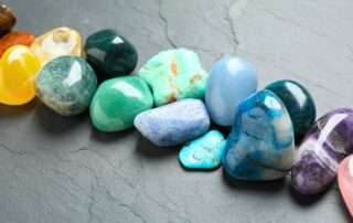 à chaque pierre sa couleur, à chaque couleur son énergie